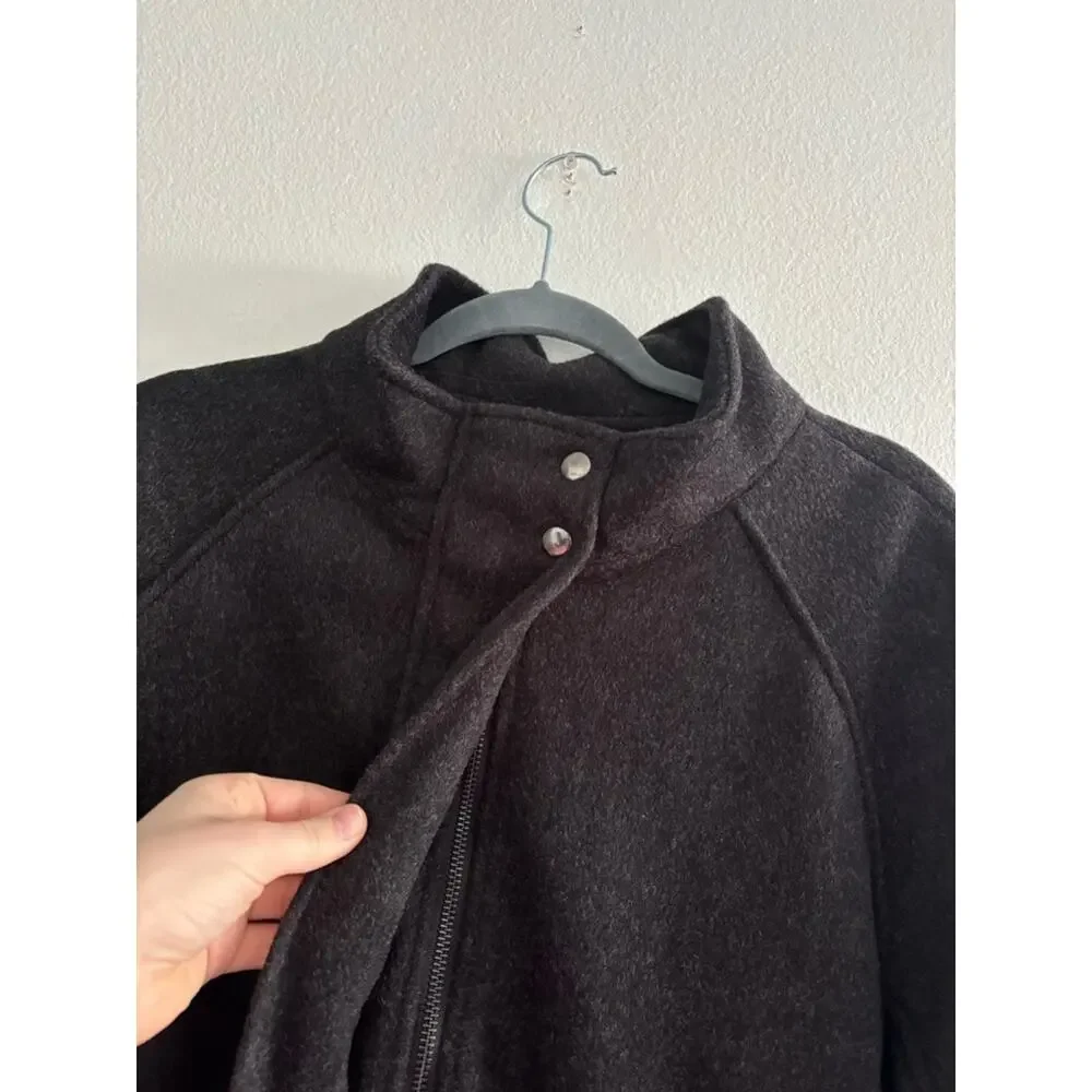 NWT Men's Banana Republic Soft Warm Gray Zip Up Jacket XL